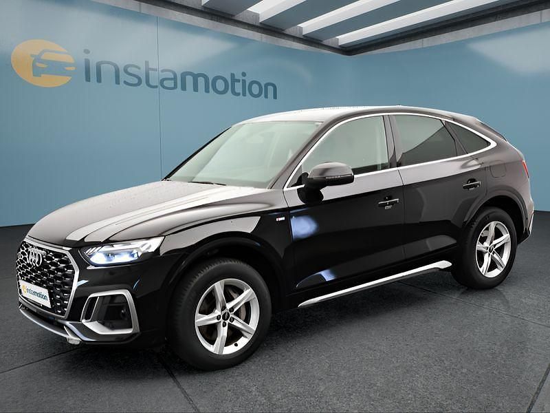 Schwarz Gebraucht 2022 Audi Q5 Sportback SUV | 37.349 € (Guter Preis) - Bild 1/4