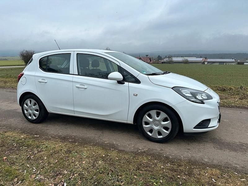 Gebraucht Opel Corsa Edition 90 PS (66 kW) 2016 Weiß Kleinwagen