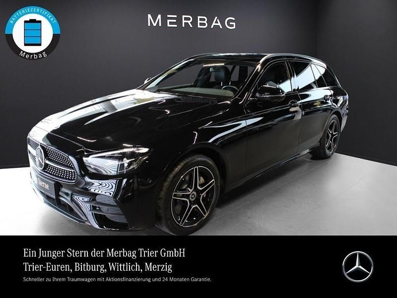 Schwarz Gebraucht 2022 Mercedes E300 AMG Limousine | 31.760 € (Superpreis) - Bild 1/4