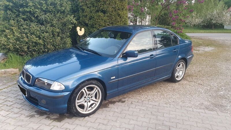 Blau Gebraucht 2000 BMW 320 Shadowline Limousine | 3.500 € (Guter Preis) - Bild 1/4
