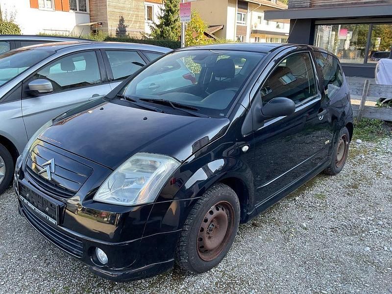Schwarz Gebraucht 2008 Citroën C2 VTR Sport Kleinwagen | 700 € (Superpreis) - Bild 1/4