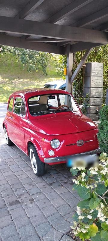 Gebraucht Fiat 500 18 PS (13 kW) 1965 Rot Kleinwagen