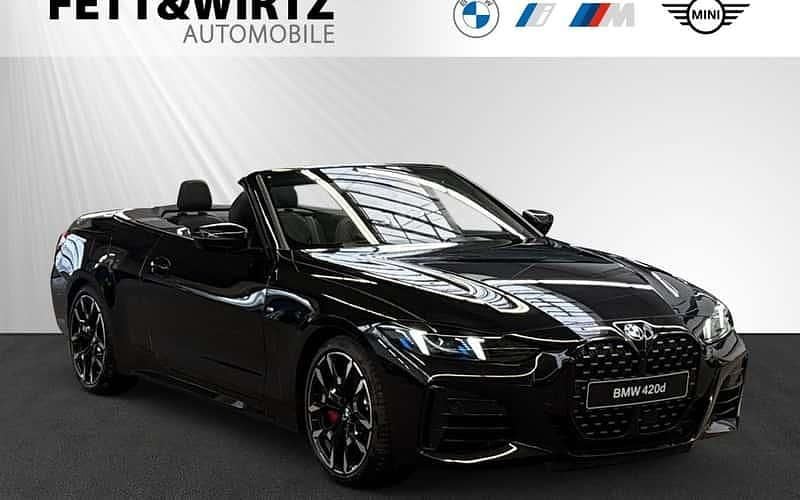 Schwarz Neu 2025 BMW 420 M Sport Cabrio | 62.390 € (Fairer Preis) - Bild 1/4