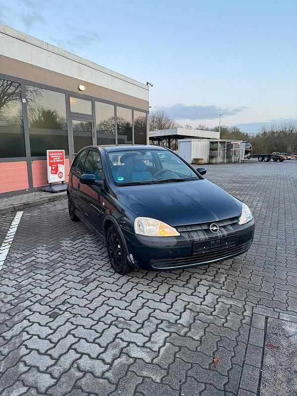 Gebraucht Opel Corsa 58 PS (42 kW) 2002 Schwarz Kleinwagen
