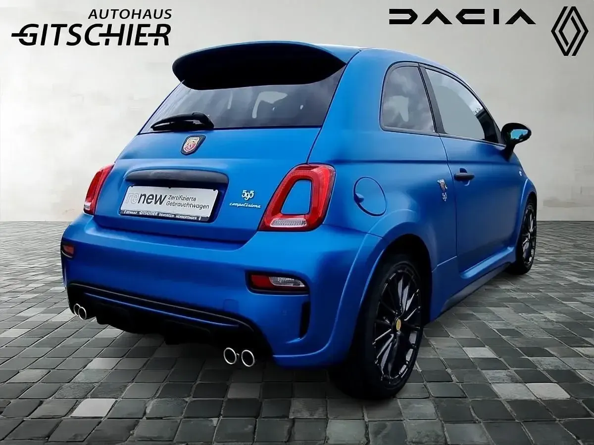 Gebraucht Abarth 595 Competizione 179 PS (131 kW) 2021 Blau matt Limousine