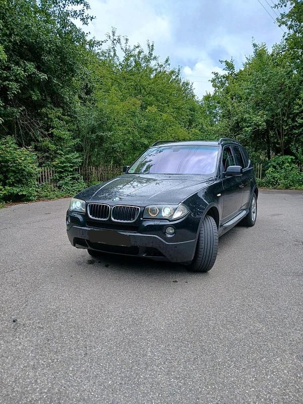 Schwarz Gebraucht 2008 BMW X3 SUV | 9.150 € (Teuer) - Bild 1/4