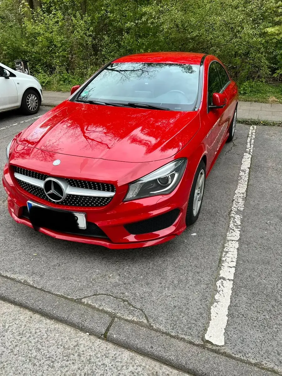 Gebraucht Mercedes CLA200 AMG line 156 PS (114 kW) 2015 Rot Coupé