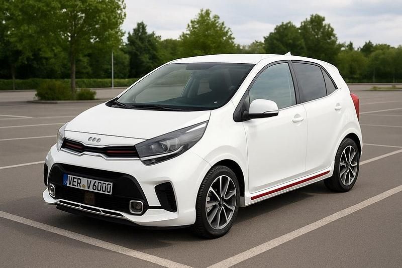 Weiß Gebraucht 2023 Kia Picanto GT-Line Kleinwagen | 14.999 € (Guter Preis) - Bild 1/3
