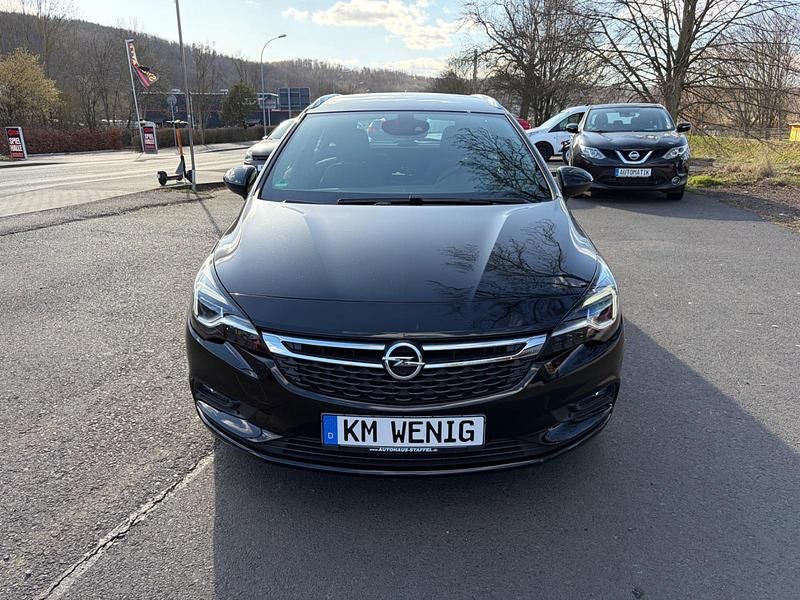 Gebraucht Opel Astra Dynamic 125 PS (91 kW) 2019 Schwarz Kombi