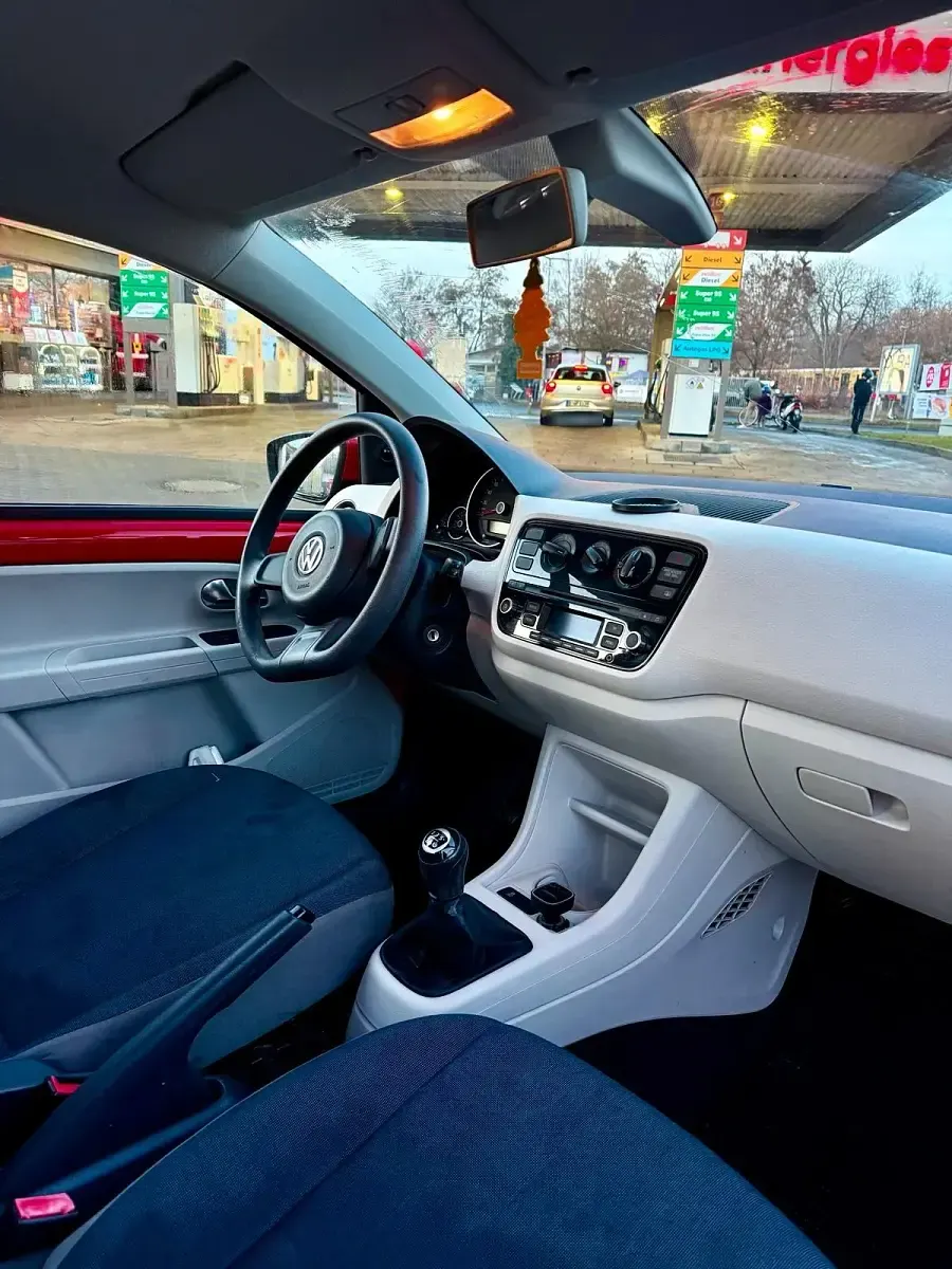 Gebraucht VW up! move up! 60 PS (44 kW) 2012 Rot Kleinwagen