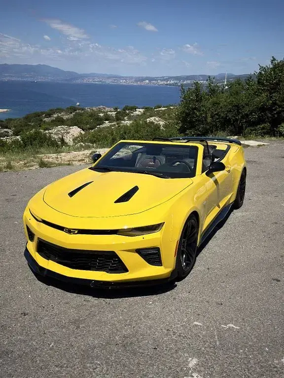 Gebraucht Chevrolet Camaro SS 461 PS (339 kW) 2016 Gelb Cabrio
