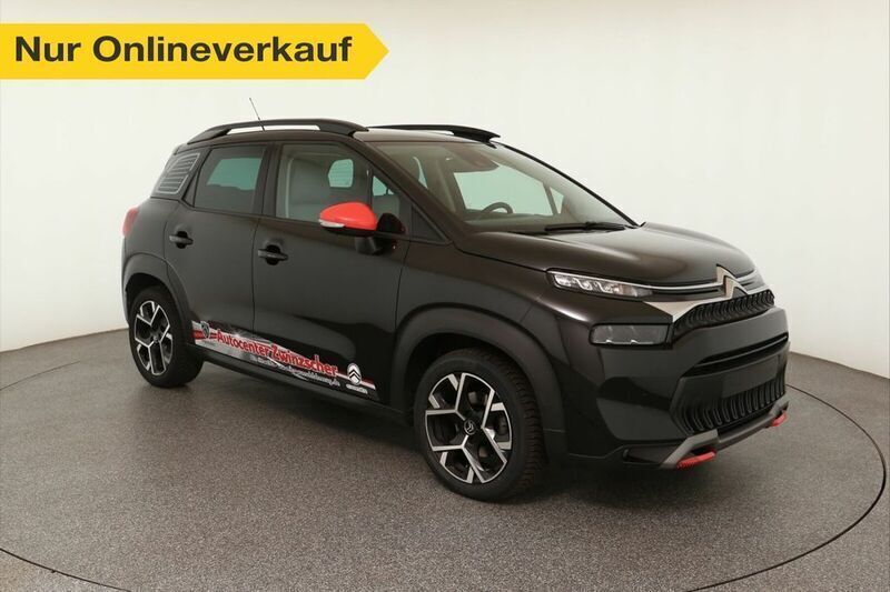 Schwarz Gebraucht 2022 Citroën C3 Aircross Shine SUV | 19.760 € (Fairer Preis) - Bild 1/4