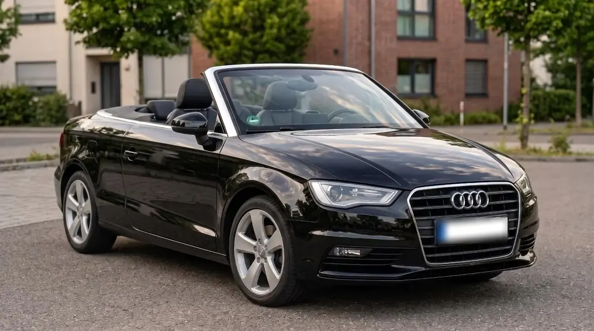 Gebraucht Audi A3 Cabriolet 116 PS (85 kW) 2016 Schwarz Cabrio