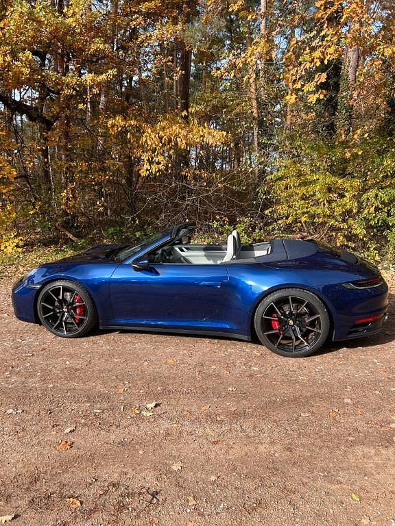Gebraucht Porsche 911 Carrera S Cabriolet 450 PS (330 kW) 2019 Blau Cabrio