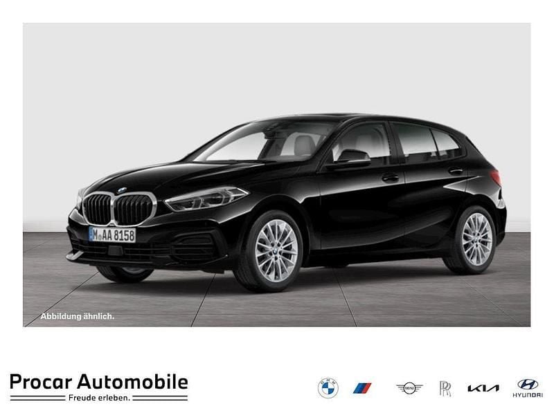 Schwarz Gebraucht 2022 BMW 118 Sport Line Kleinwagen | 26.890 € (Etwas zu teuer) - Bild 1/4