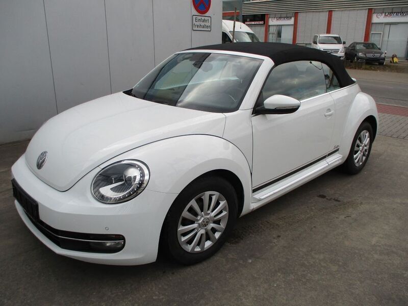 Weiß Gebraucht 2014 VW Beetle Cup Cabrio | 13.990 € (Etwas zu teuer) - Bild 1/4