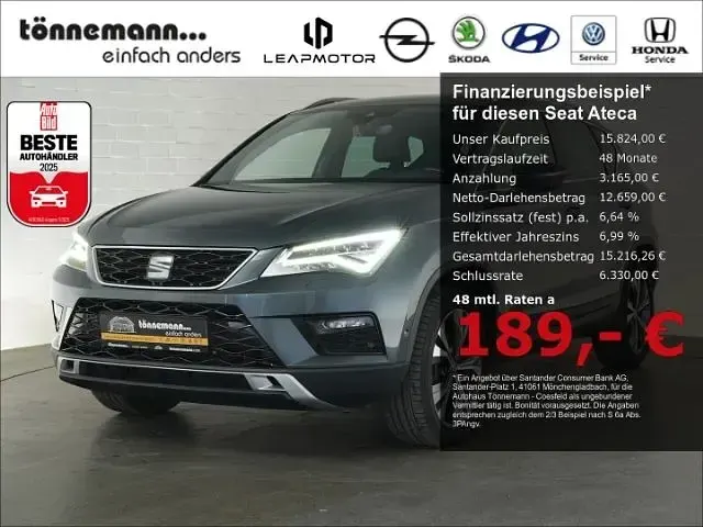 Gebraucht Seat Ateca XCELLENCE 150 PS (110 kW) 2018 SUV