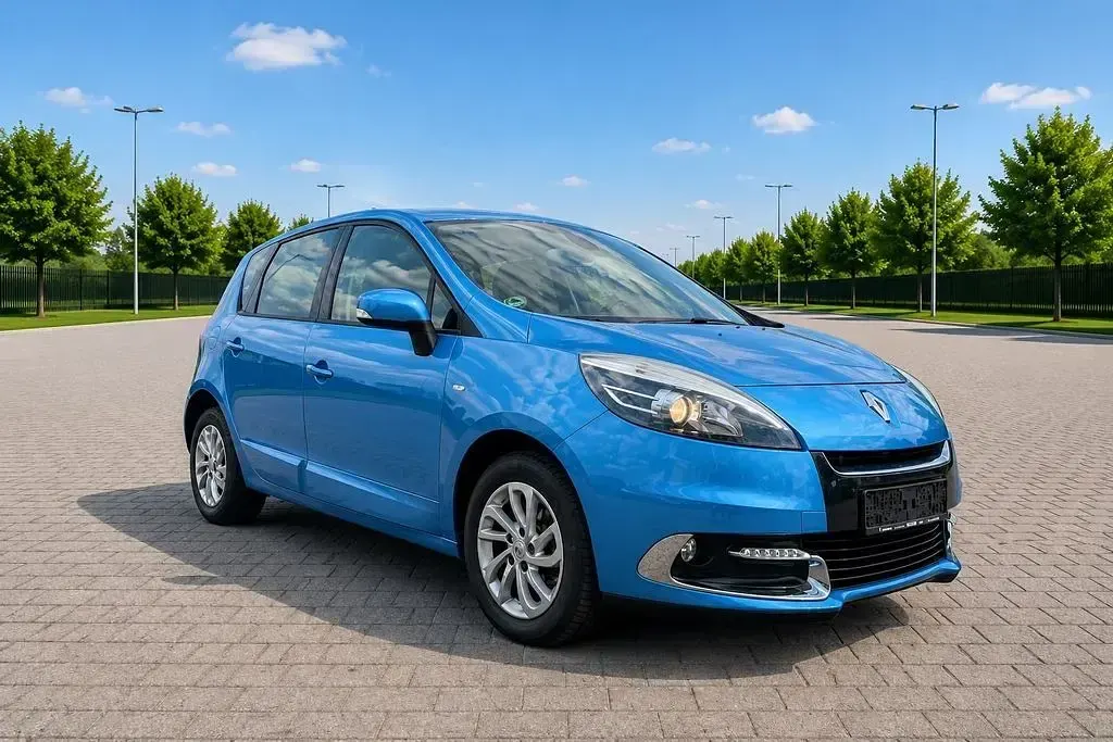 Gebraucht Renault Scénic III Dynamique 140 PS (102 kW) 2012 Blau Van / Kleinbus