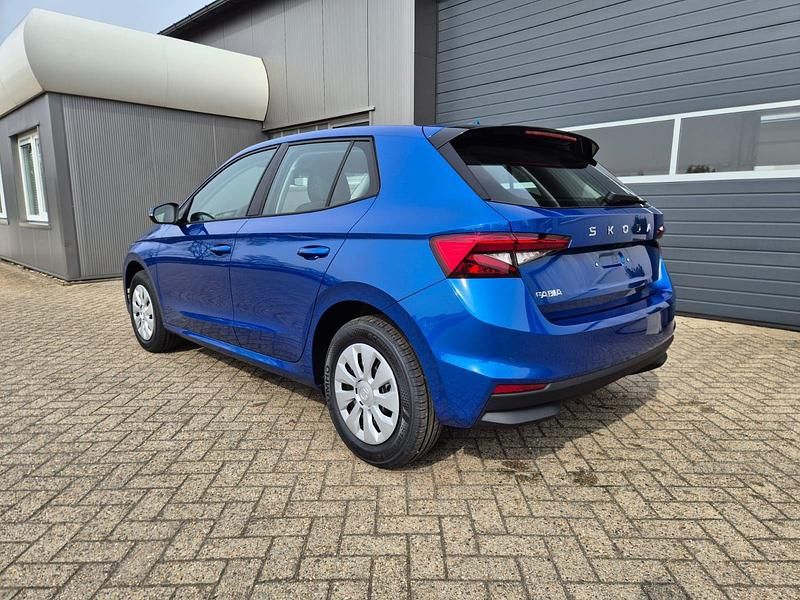 Ny Skoda Fabia Selection 2026 Blå Hatchback