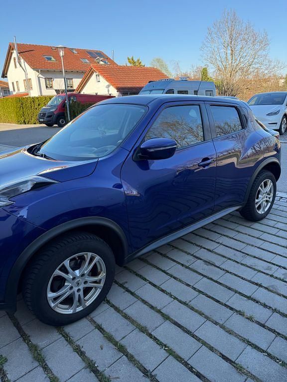 Gebraucht Nissan Juke Acenta 110 PS (80 kW) 2016 Blau SUV