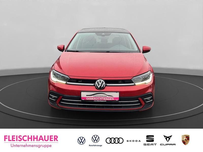 Gebraucht VW Polo Style 95 PS (69 kW) 2022 Rot Kleinwagen