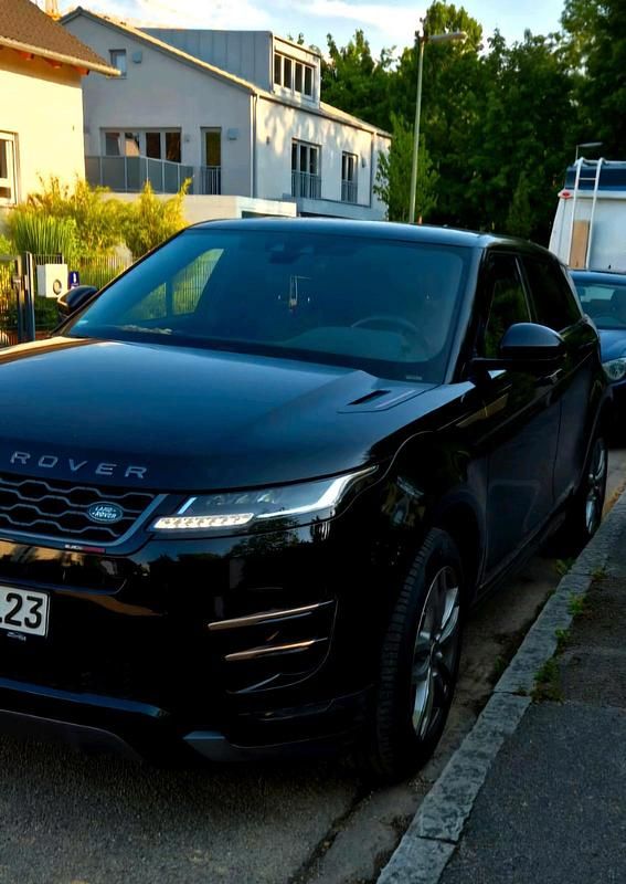 Schwarz Gebraucht 2019 Land Rover Range Rover evoque R-Dynamic SUV | 28.700 € (Etwas zu teuer) - Bild 1/4