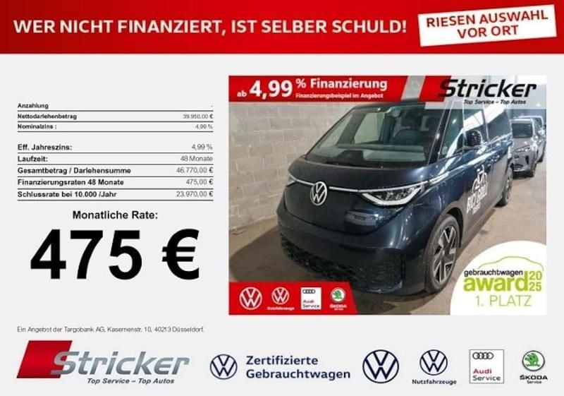 Gebraucht VW ID. Buzz Pro 150 kW (204 PS) 2023 Blau Van / Kleinbus