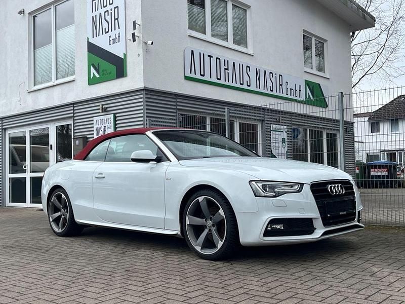 Gebraucht Audi A5 Cabriolet S-Line 170 PS (125 kW) 2012 Weiß Cabrio