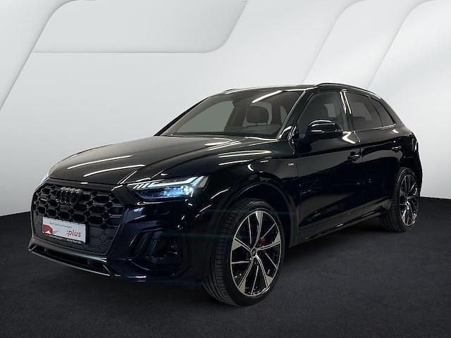 Mythosschwarz metallic Gebraucht 2024 Audi Q5 S-Line SUV | 55.630 € (Teuer) - Bild 1/4