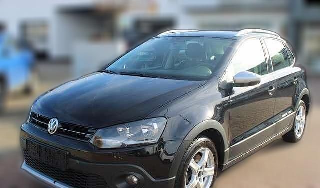 Schwarz metallic Gebraucht 2017 VW Polo Cross Kleinwagen | 13.230 € (Teuer) - Bild 1/4