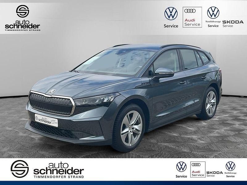 Quarzgrau [gra] Gebraucht 2021 Skoda Enyaq iV Loft SUV | 23.980 € (Fairer Preis) - Bild 1/4