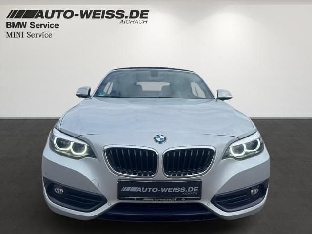 Gebraucht BMW 220 Sport Line 184 PS (135 kW) 2018 Silber Cabrio