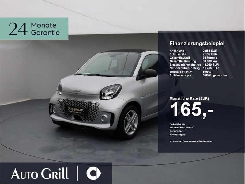 Bodypanels in cool silver (metallic) Gebraucht 2024 Smart ForTwo Electric Drive Coupé | 14.490 € (Fairer Preis) - Bild 1/4