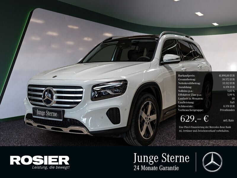 Weiss / polarweiß Gebraucht 2023 Mercedes GLB180 Advanced SUV | 41.890 € (Etwas zu teuer) - Bild 1/4
