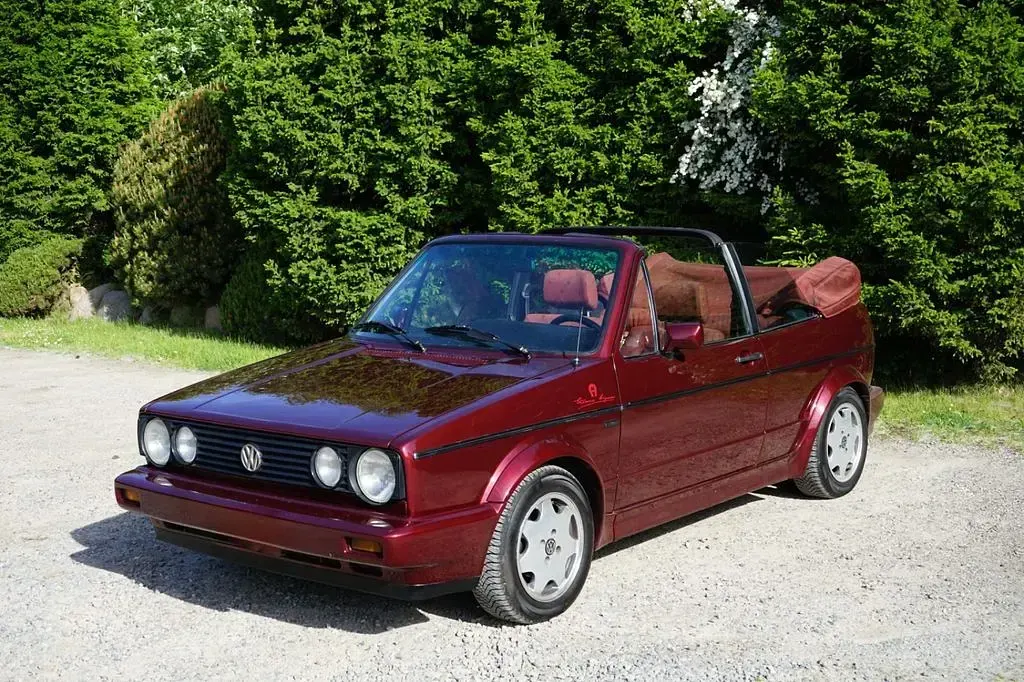 Gebraucht VW Golf Cabriolet 98 PS (72 kW) 1990 Rot Cabrio