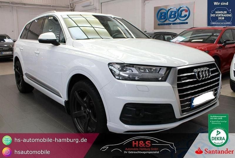 Carraraweiß Gebraucht 2018 Audi Q7 S-Line SUV | 38.900 € (Guter Preis) - Bild 1/4