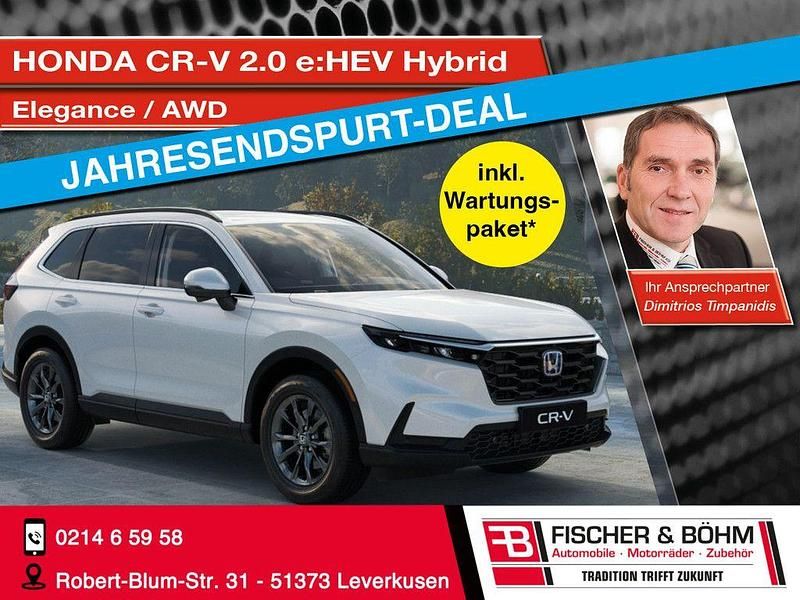 Weiß Neu 2025 Honda CR-V Elegance SUV | 46.790 € (Fairer Preis) - Bild 1/4