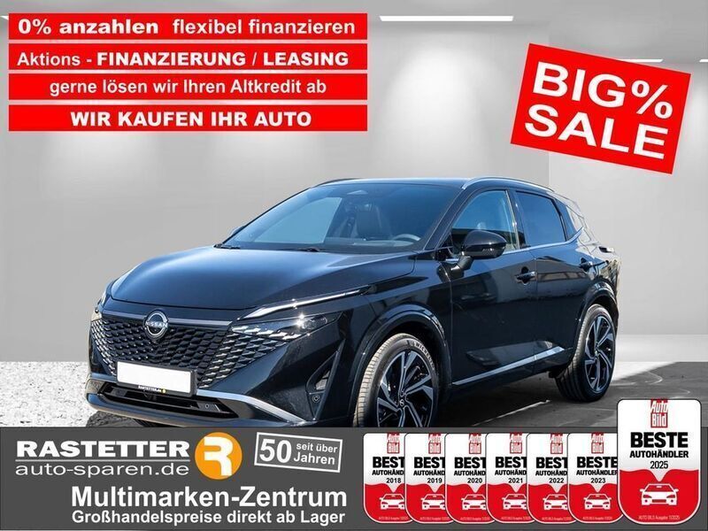 Pearl black Neu 2025 Nissan Qashqai 360º SUV | 34.570 € (Fairer Preis) - Bild 1/4