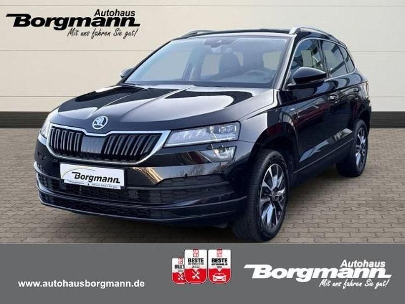 Schwarz Gebraucht 2020 Skoda Karoq Drive SUV | 19.980 € (Superpreis) - Bild 1/4