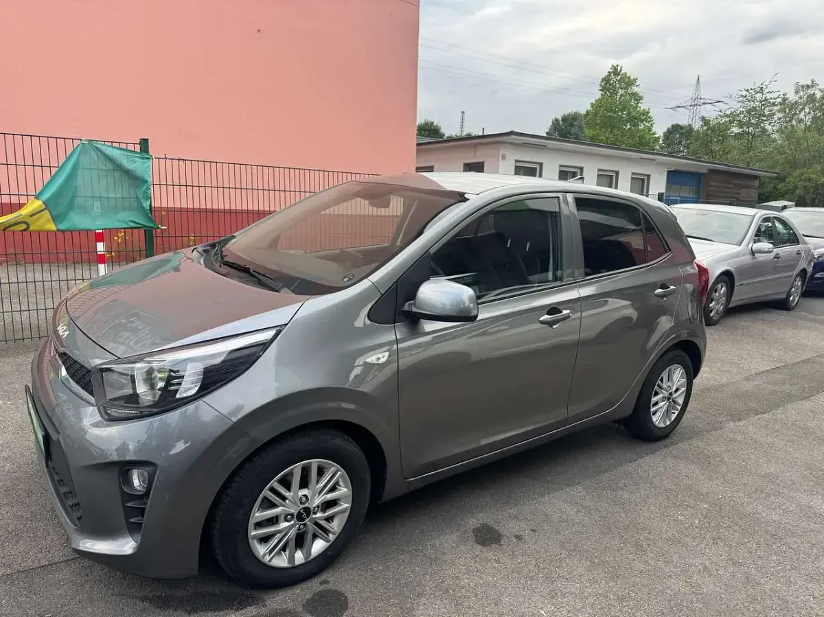 Gebraucht Kia Picanto Vision 84 PS (61 kW) 2024 (m7g) astrograu met. Kleinwagen