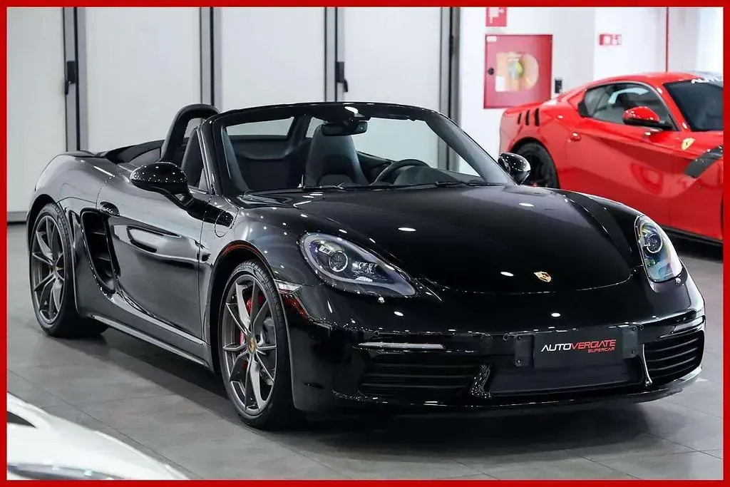 Usata Porsche 718 Boxster 349 CV (256 kW) 2017 Nero Cabrio