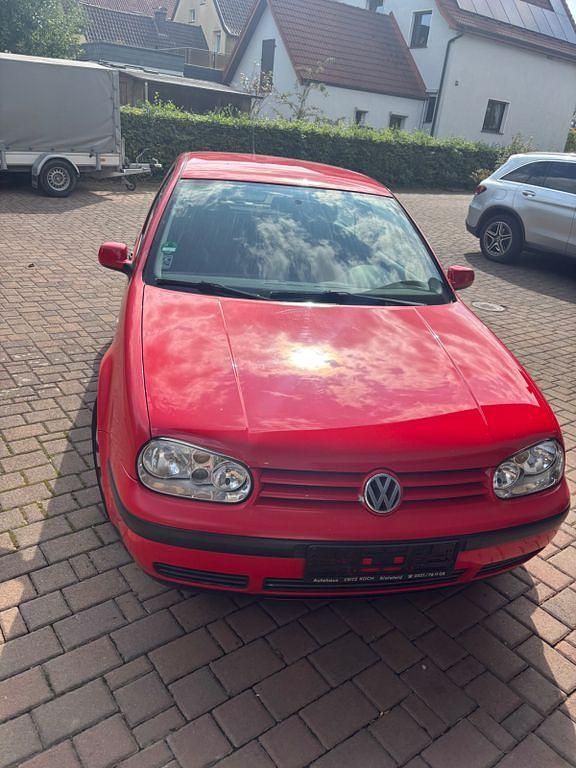 Rot Gebraucht 1999 VW Golf IV Basis Limousine | 1.290 € (Fairer Preis) - Bild 1/4