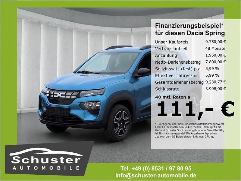 Gebraucht Dacia Spring Essentiel 33 kW (45 PS) 2023 Blau Kleinwagen