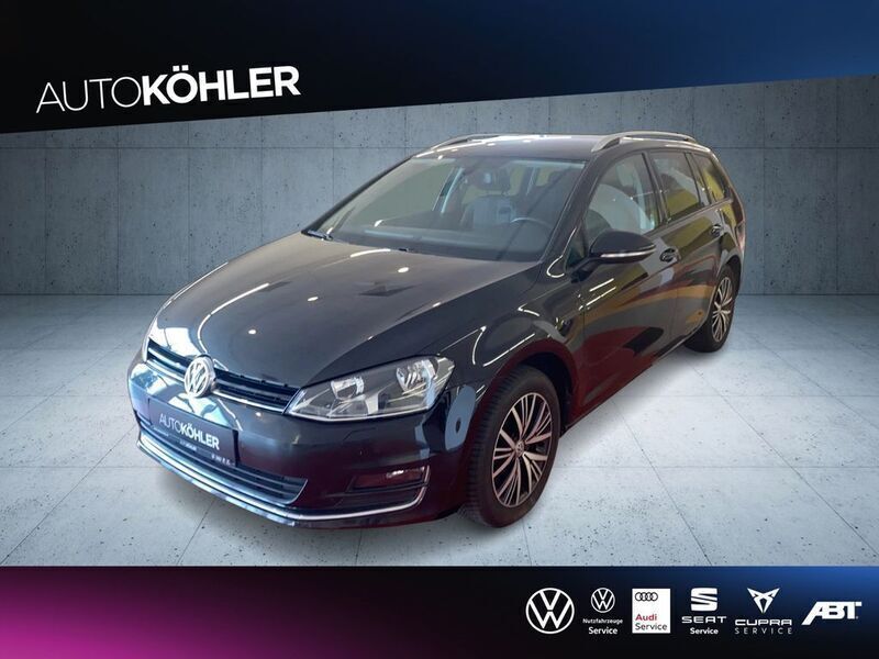 Schwarz Gebraucht 2016 VW Golf VII Allstar Kombi | 14.900 € (Fairer Preis) - Bild 1/4