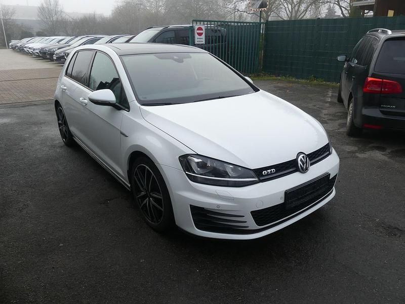 Gebraucht VW Golf VII GTD 184 PS (135 kW) 2017 Weiß Limousine