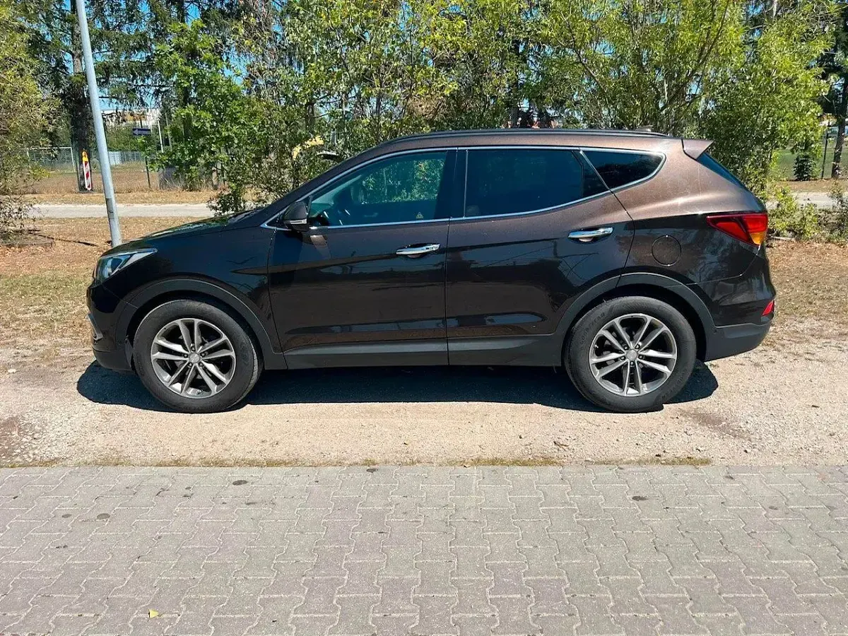 Gebraucht Hyundai Santa Fe Premium 200 PS (147 kW) 2017 Braun SUV