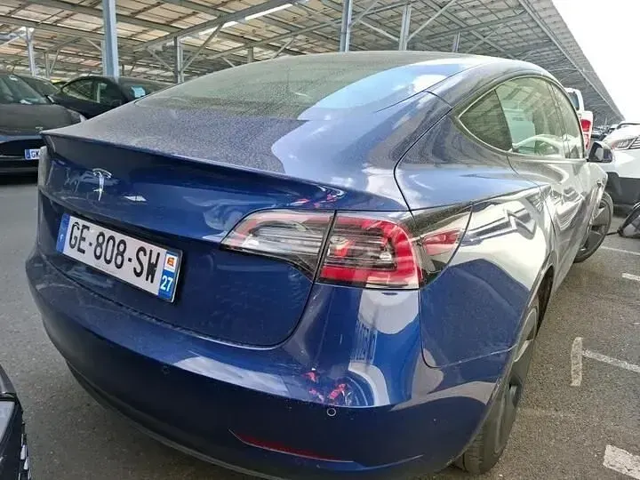 Brugt Tesla Model 3 Standard Range 225 kW (306 HK) 2022 Blå Sedan