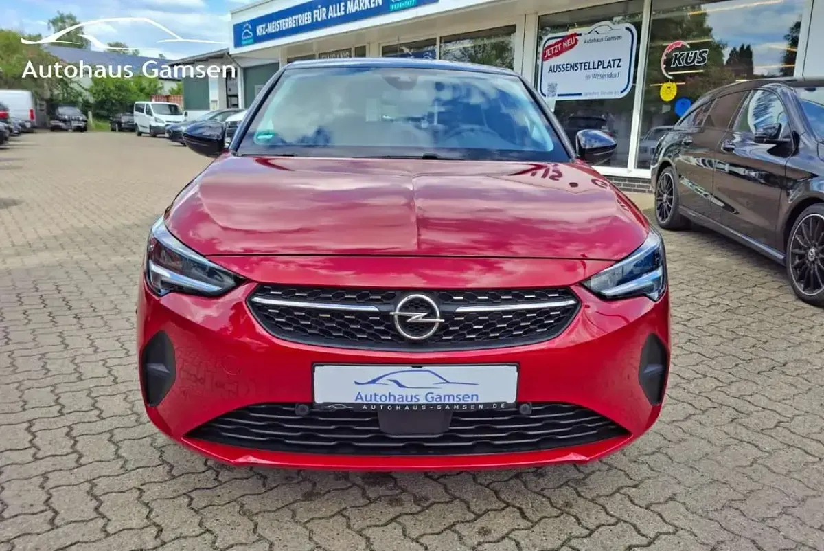 Gebraucht Opel Corsa-e Elegance 100 kW (136 PS) 2022 Rot Kleinwagen
