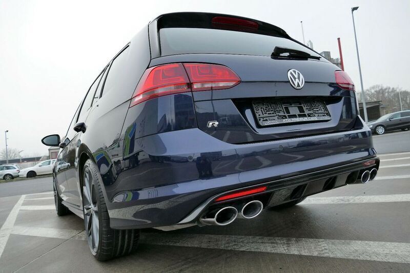 Gebraucht VW Golf VII R 300 PS (220 kW) 2017 Blau metallic Kombi