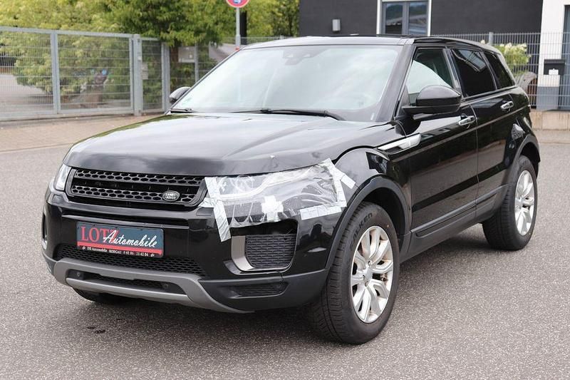 Schwarz Gebraucht 2017 Land Rover Range Rover evoque SUV | 11.990 € (Superpreis) - Bild 1/4
